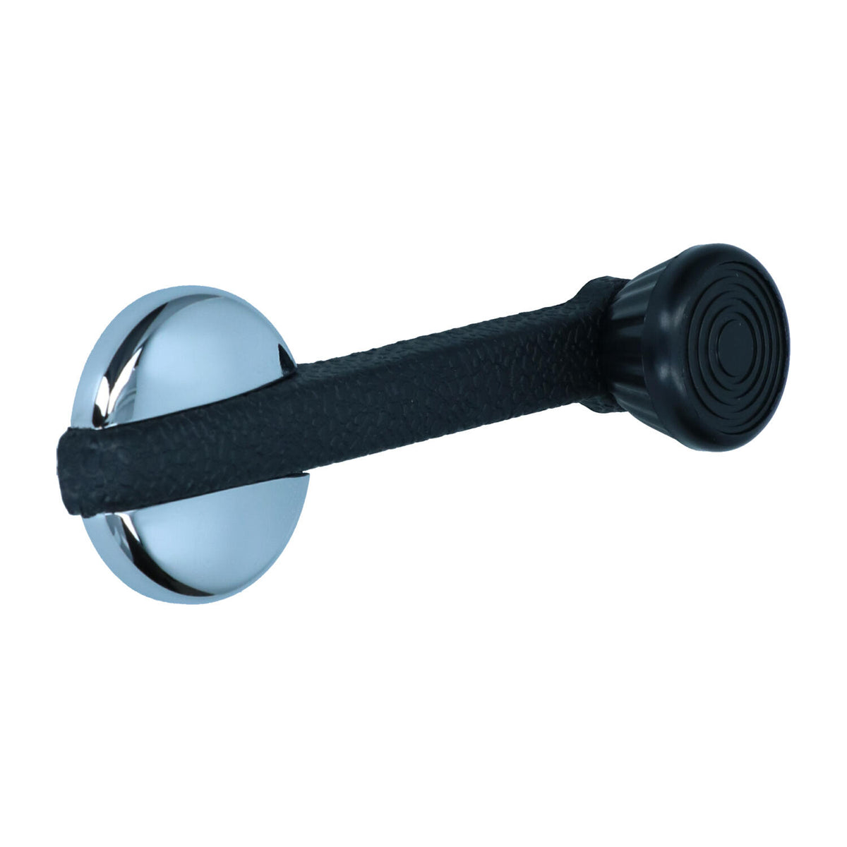 Set manivelle de lève-vitre avec rosace, noir/chrome | VW T2 Bus 08/67-07/69, Coccinelle, KG 08/67-07/69, Type 3 08/67-07/71 | 113 837 581D + 311 837 595