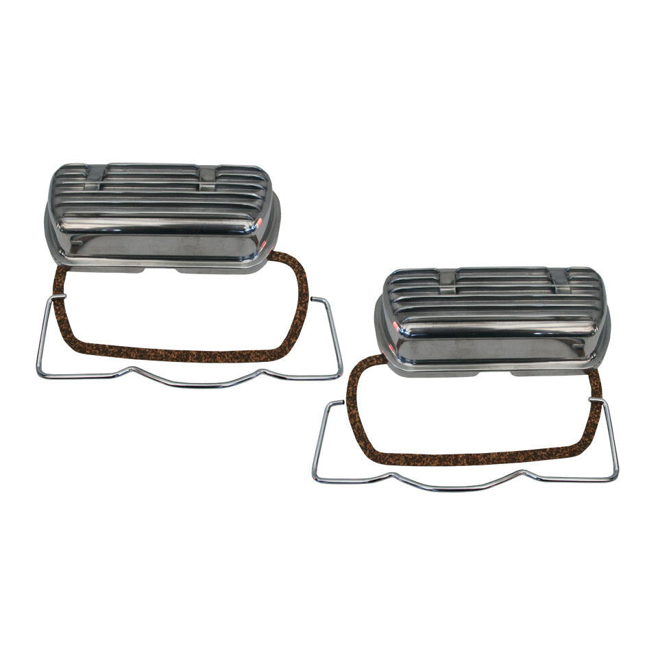 VW T1 Bus, T2 Bus, Cox, KG, T3 Bus | Cache culbuteurs alu poli Type 1, CT/CZ, WBX par paire