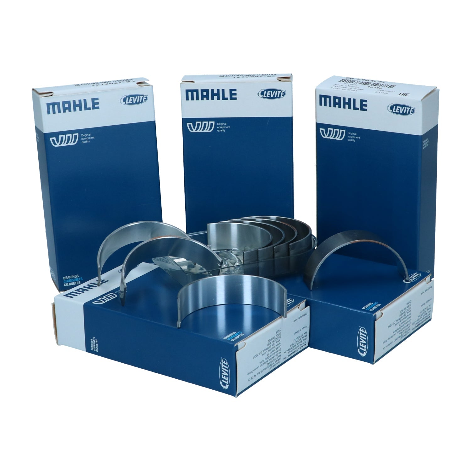 Drijfstanglagers 0.50mm detail — T1, T2, Kever, KG