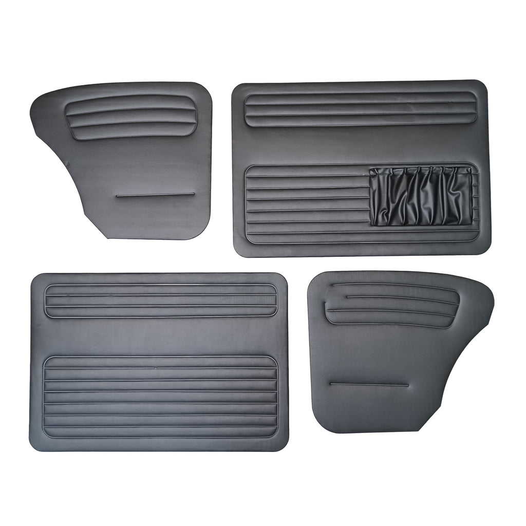 VW Cox | Panneaux de porte noir | 56-64
