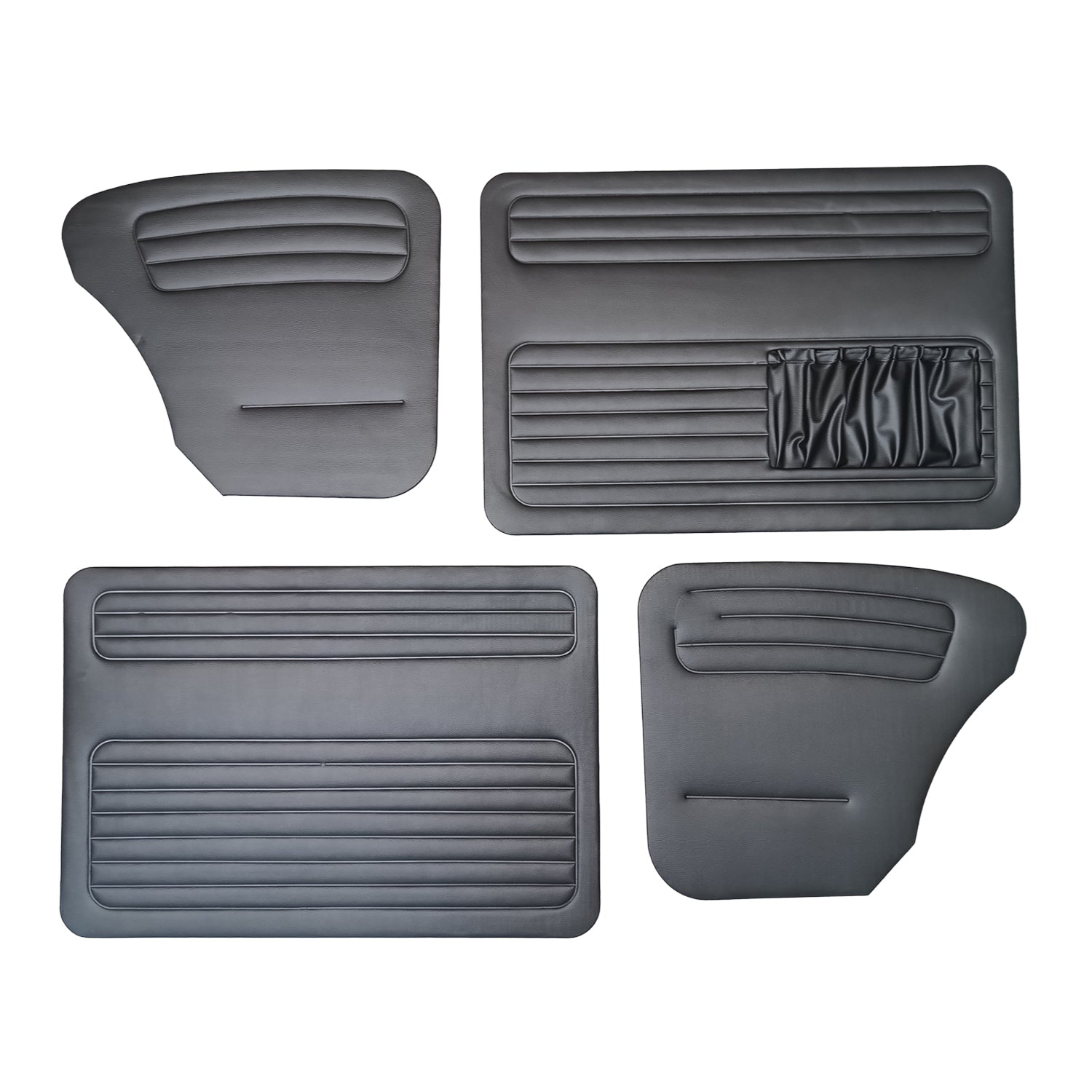 VW Cox | Panneaux de porte noir | 56-64