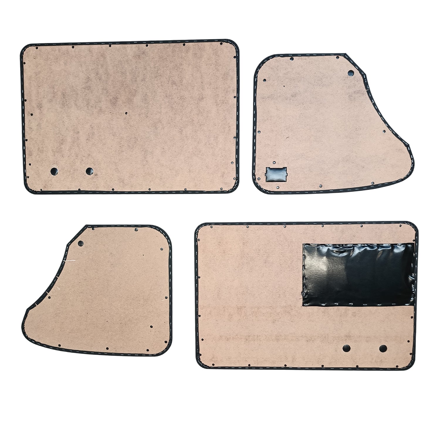 VW Cox | Panneaux de porte noir | 56-64