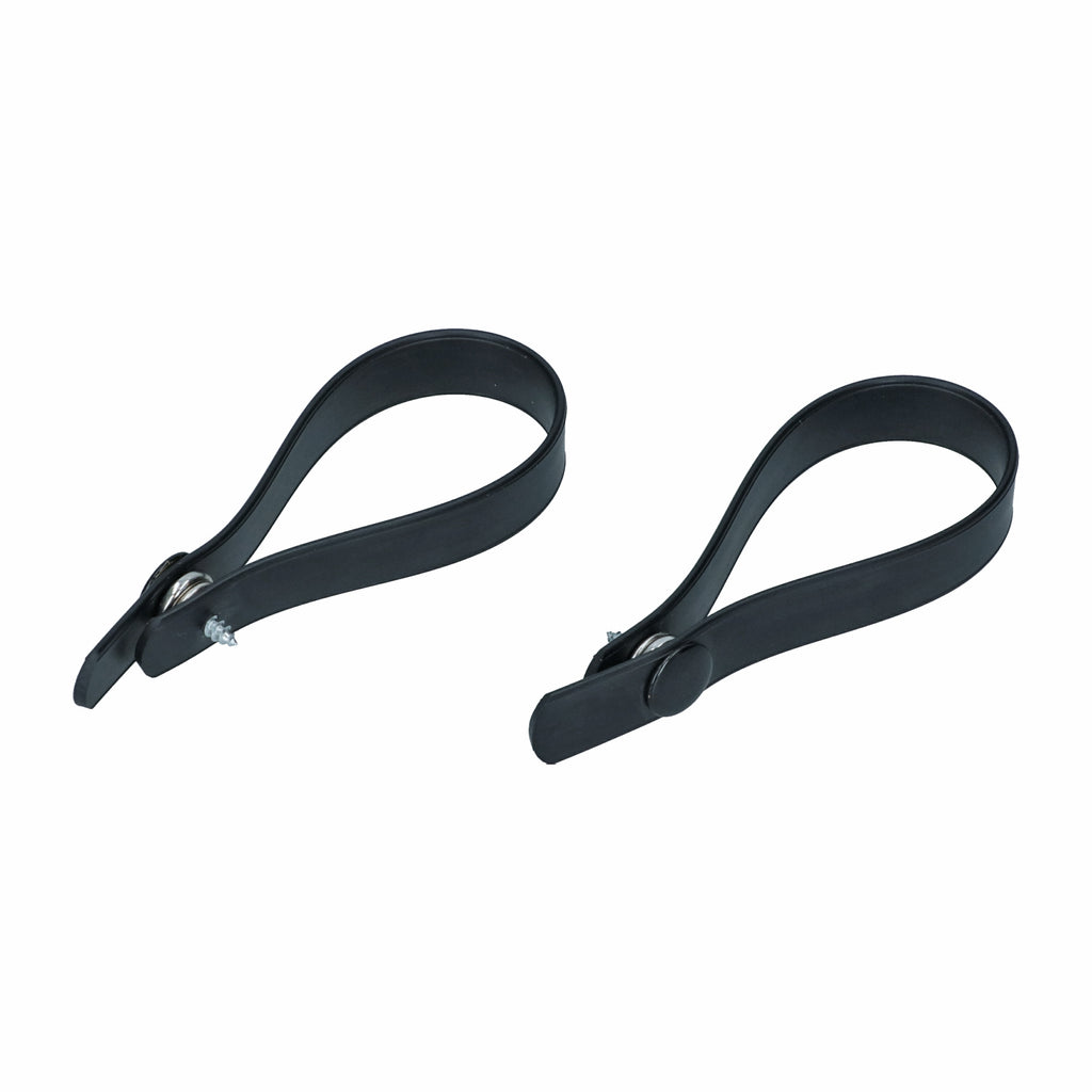 VW T2 Combi | Attaches de rideaux Westfalia, noir | -07/79 | 231 857 408 x2