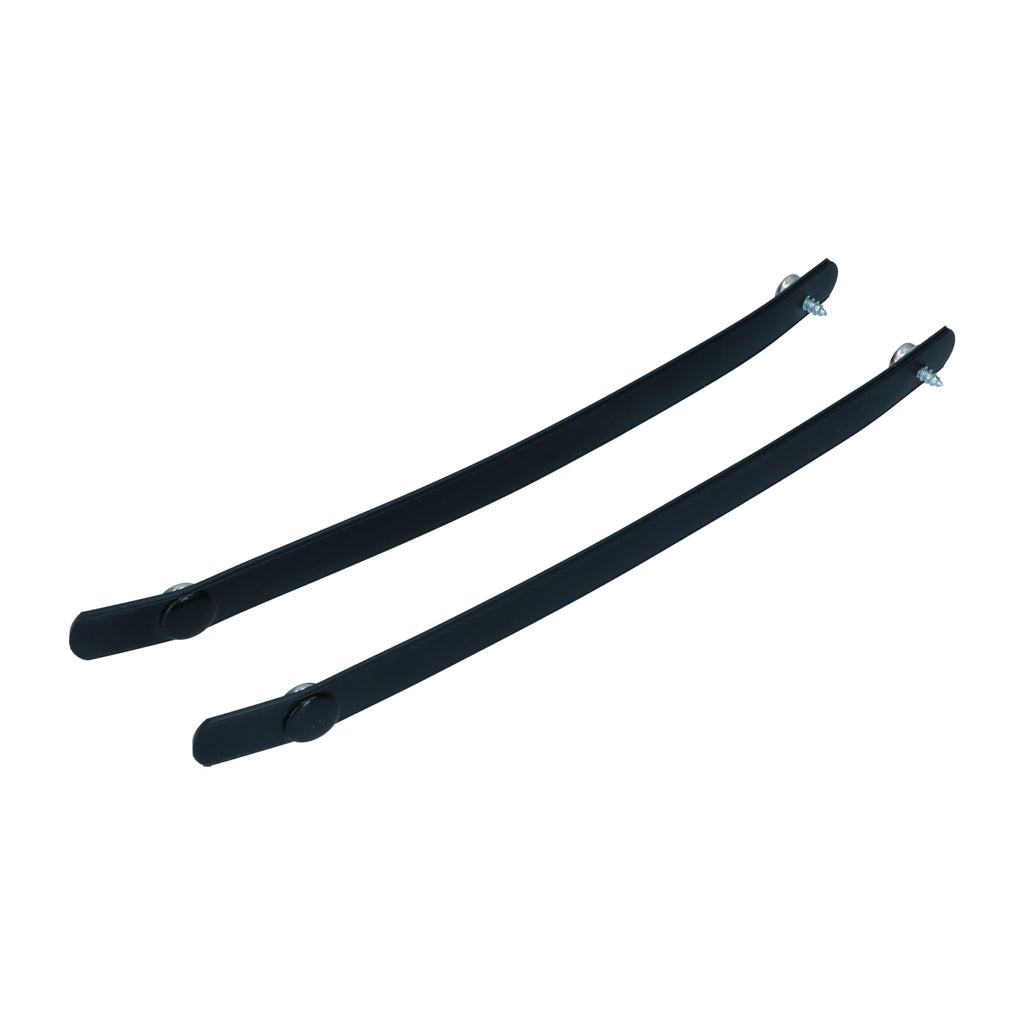 VW T2 Combi | Attaches de rideaux Westfalia, noir | -07/79 | 231 857 408 x2