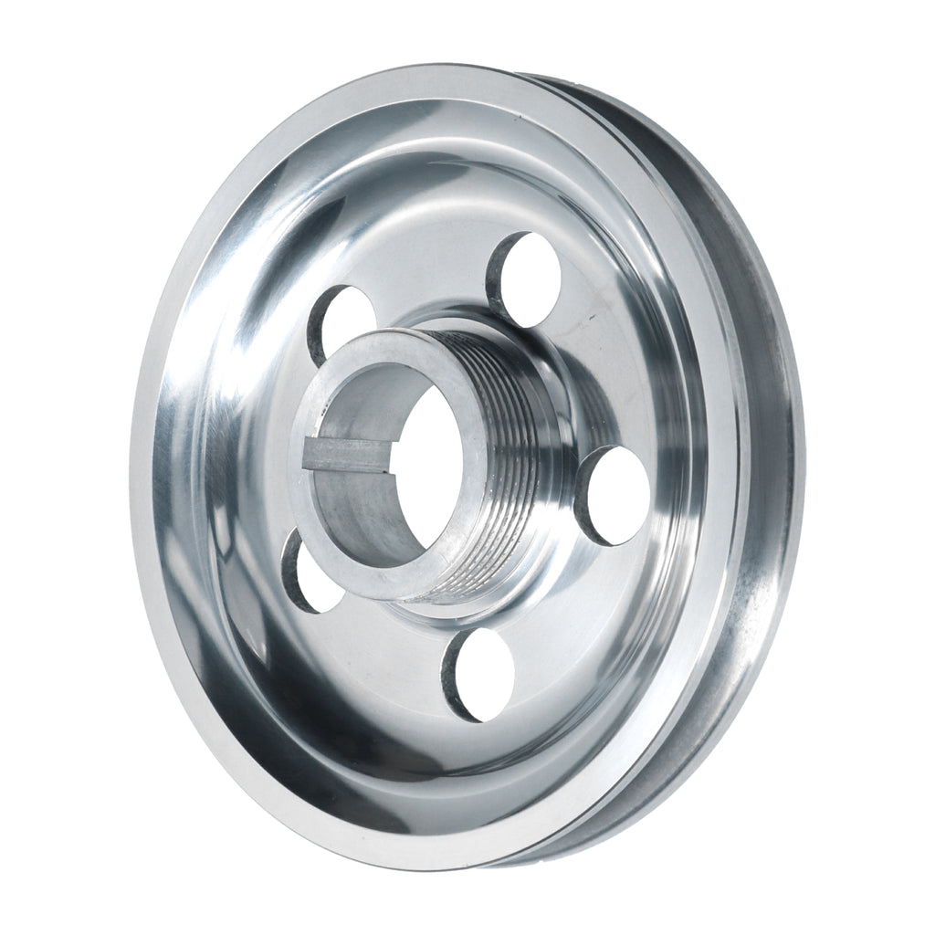 VW T1 Combi, T2 Combi, Cox, KG | Poulie aluminium 145mm (avec trous), graduation noire