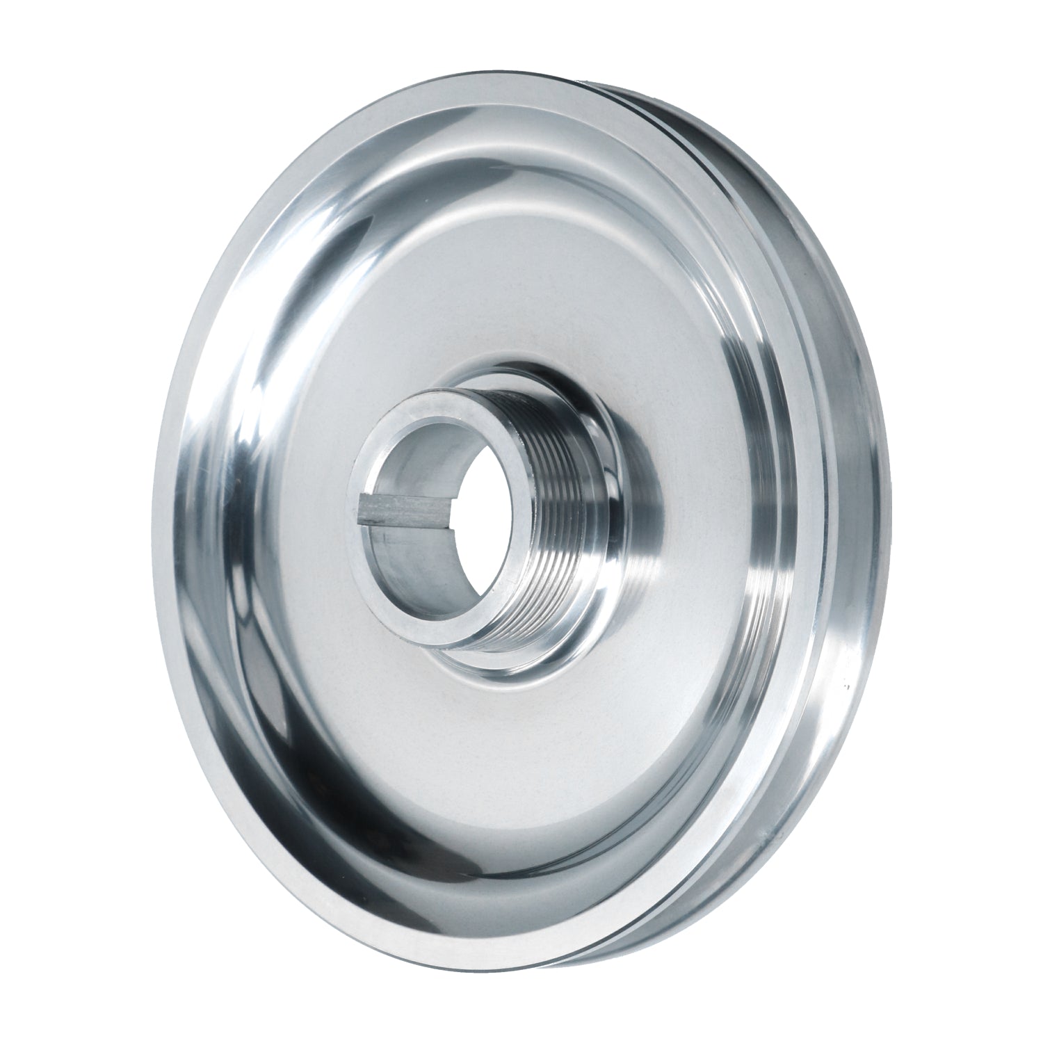 VW T1 Combi, T2 Combi, Cox, KG | Poulie aluminium 170mm (sans trous), graduation rouge