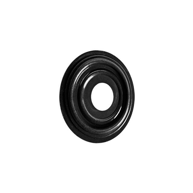 Set manivelle de lève-vitre avec rosace, noir/chrome | VW T2 Bus 08/67-07/69, Coccinelle, KG 08/67-07/69, Type 3 08/67-07/71 | 113 837 581D + 311 837 595