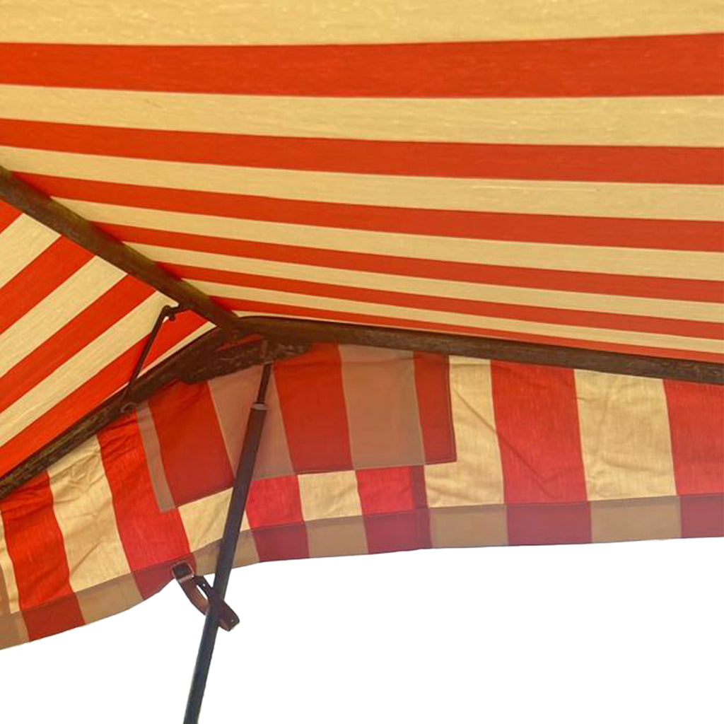 Westfalia tent top, oranje/wit – VW T1 Bus – detail 4