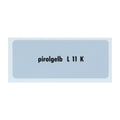 Kleurcode sticker L11K - pirolgelb voor VW T1 Bus, T2 Bus, Kever en Karmann Ghia - VintageDub