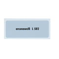 Kleurcode sticker L582 - arconweiß voor VW T1 Bus, T2 Bus, Kever en Karmann Ghia - VintageDub