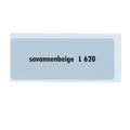 Kleurcode sticker L620 - svannenbeige voor VW T1 Bus, T2 Bus, Kever en Karmann Ghia - VintageDub