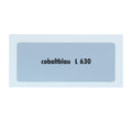 Kleurcode sticker L630 - cobaltblau voor VW T1 Bus, T2 Bus, Kever en Karmann Ghia - VintageDub