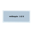 Kleurcode sticker L63K - weidengrün voor VW T1 Bus, T2 Bus, Kever en Karmann Ghia - VintageDub
