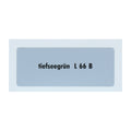 Kleurcode sticker L66B - tiefseegrün voor VW T1 Bus, T2 Bus, Kever en Karmann Ghia - VintageDub