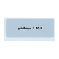 Kleurcode sticker L80K - gobibeige voor VW T1 Bus, T2 Bus, Kever en Karmann Ghia - VintageDub