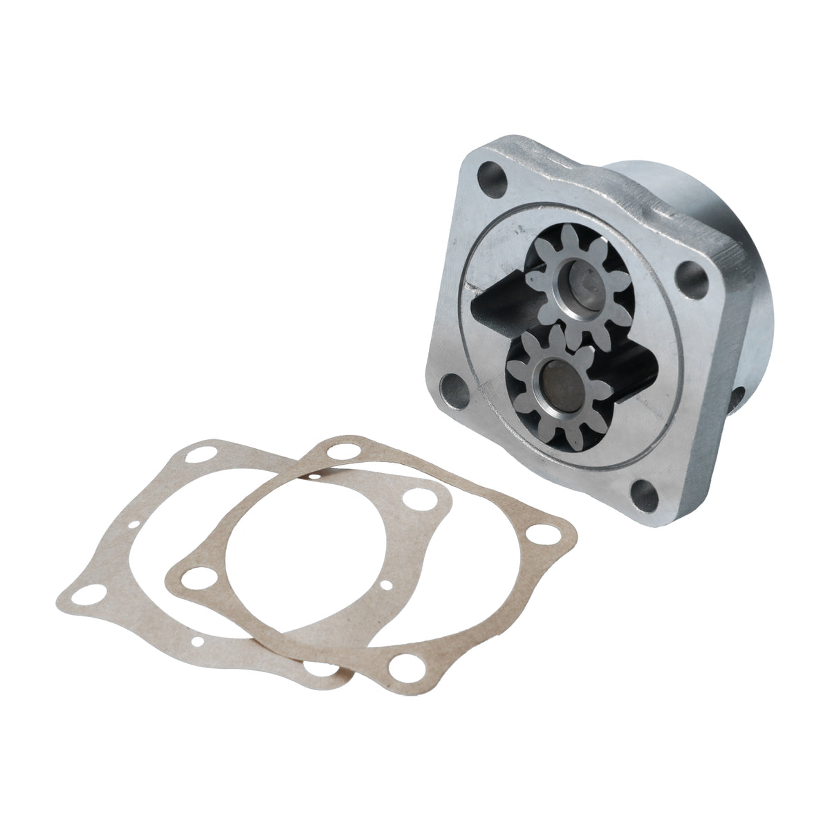 VW T1 Combi, Cox, KG | Pompe à huile gros débit, aluminium, Schadek | Type 1 08/69-07/71 | goujons 8mm | 3 boulons | pignons 30mm