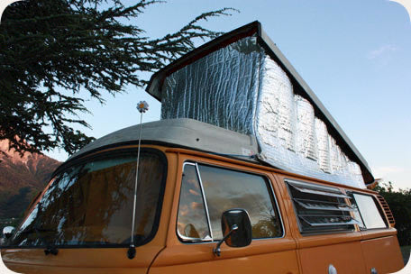 VW T2 Bus | Insulation outside for roof tent Westfalia, 7 layers, 8/1973-7/1979