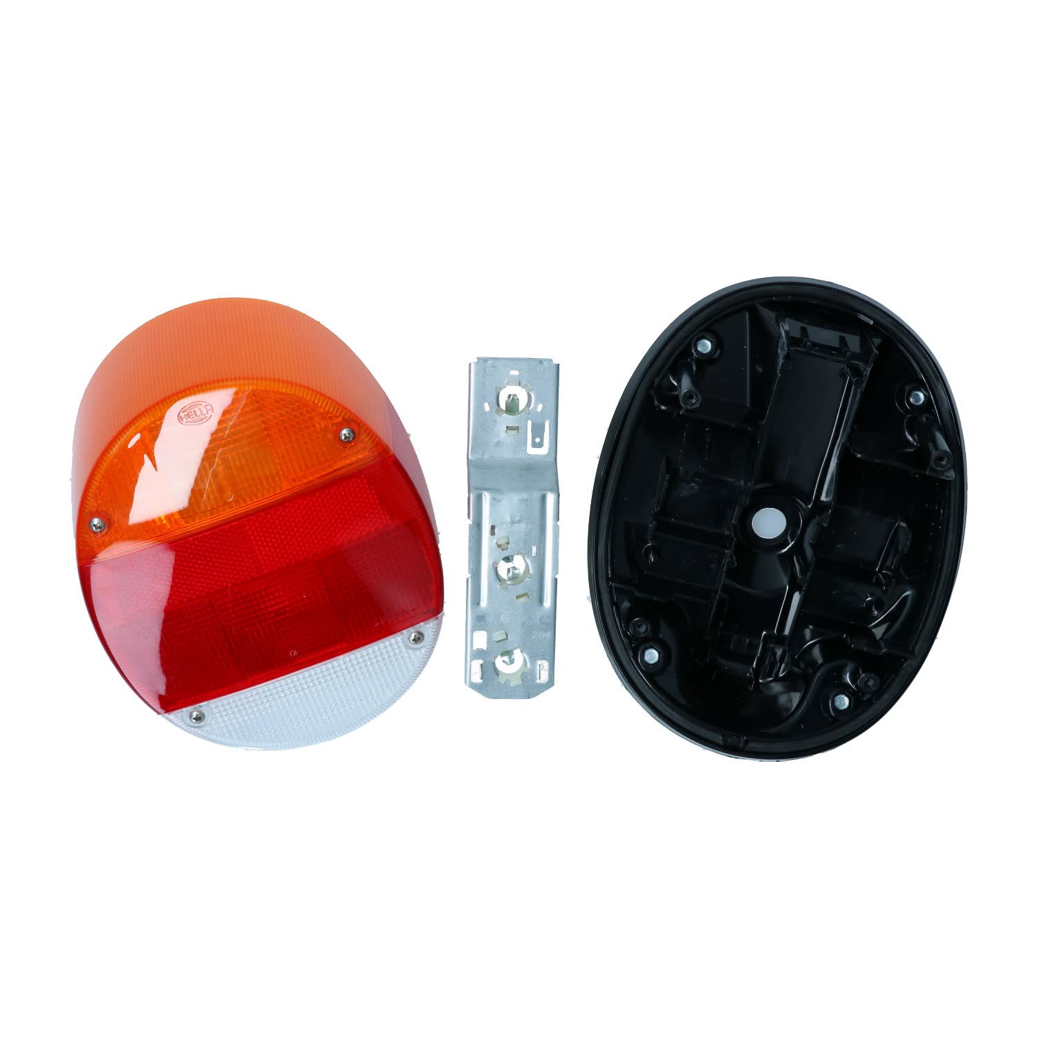 VW Cox - Type 181 | Feu arrière - base noire - Hella | BAA 945 095A