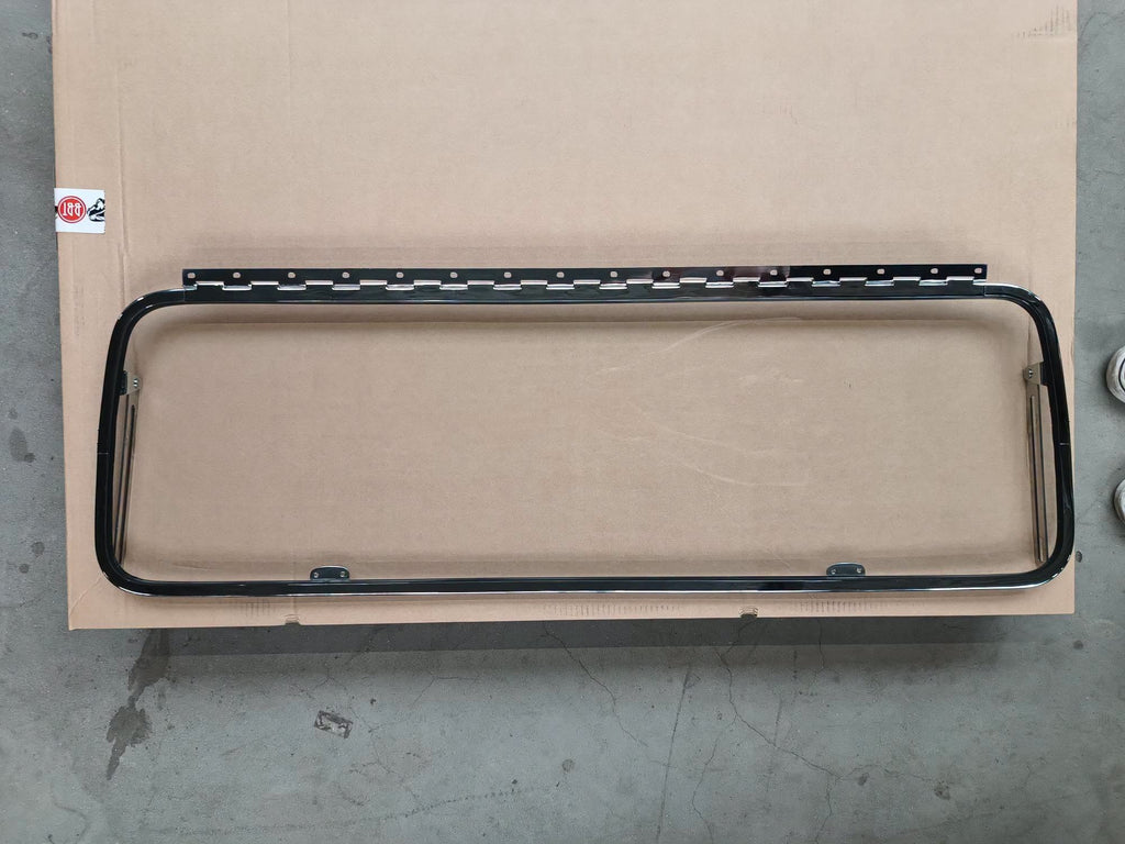 VW T1 Combi, T2 Combi | Vitre safari, arrière, High Quality Chromé | 08/63-07/79