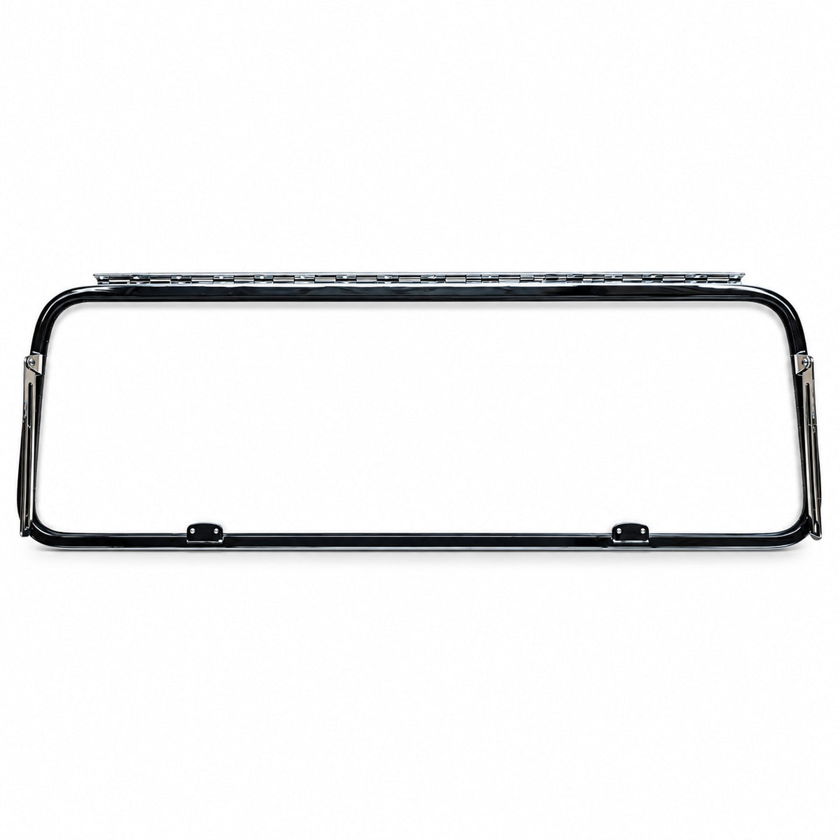 Safari window, rear, High Quality Chrome | VW T1 Bus, T2 Bus 08/63-07/79