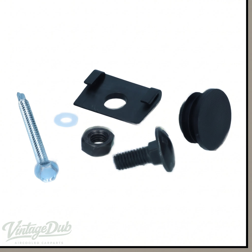 Set de coins de pare-chocs, 4 pièces avec kits de montage | VW T3 Bus 08/79-07/92 | 251 807 123A + 251 807 124A + 251 898 065