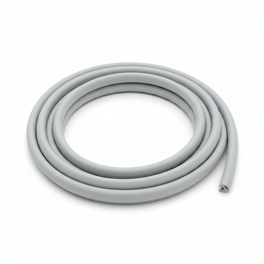VW T2 Combi | Joint de finition toit relevable, plastique gris, Westfalia, 08/1967-07/1972