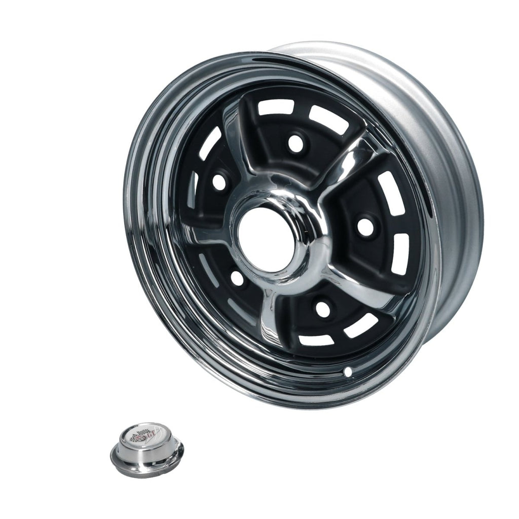 Jante BBT Sprintstar chrome/noirk 5 trous (5x205) 5 5x15" ET+10