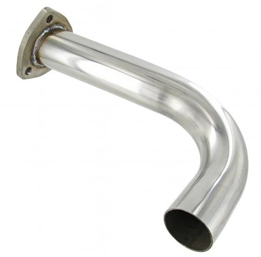 CSP Sortie d'échappement, inox | VW T3 Combi avec moteur Type-4 2000cc CU/CV, moteur Waterboxer 1900cc DF/EY jusqu'à 07/85 et DG jusqu'en 1986, Diesel CS | 071251185A