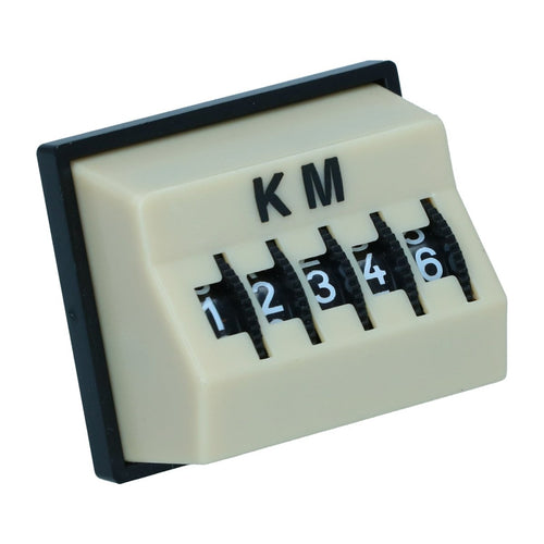 Dagteller 'KM' - ivoor — VintageDub