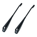 Ruitenwisserarmen set links + rechts, zwart – VW Kever 1200, 1200L, 13/1500 – OEM 111 955 407D + 111 955 408