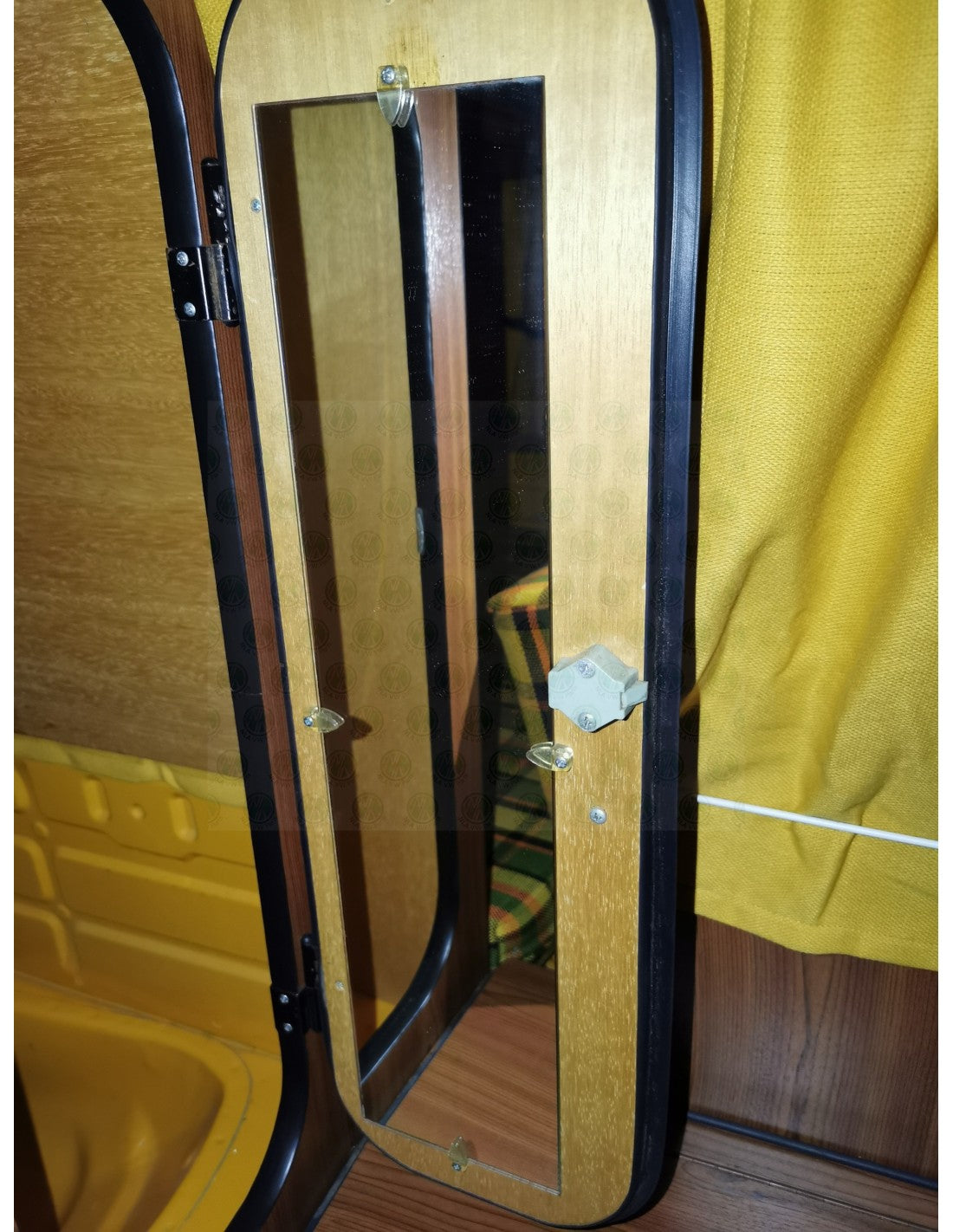 VW T2 Combi | Clip pour rétroviseur, transparent, Westfalia, 08/1967-07/1979