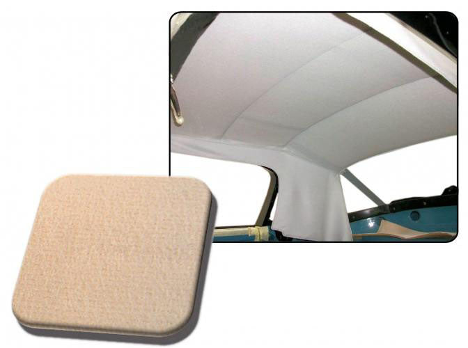 VW Karmann Ghia | TMI Hemel mohair stof, beige | Karmann Ghia t/m 07/64 cabriolet
