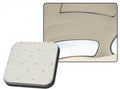 VW Kever | TMI Hemel geperforeerd vinyl, met schuifdak, deluxe, gebroken wit | Kever 08/72 en later sedan (3 baleinen)