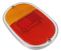 VW Combi T2, Type 181 | Cabochon de feu arrière Hella européen ambre/rouge, qualité A (à l'unité) | Combi 08/61 - 07/71, Type 181 civil | 211945241D