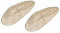 VW Cox | Cabochon de clignotant Hella, transparent (la paire) | Cox 08/60 - 09/63 | 111953161A