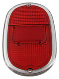 VW Combi T2, Type 181 | Cabochon de feu arrière Hella rouge/rouge (à l'unité) | Combi 08/61 - 07/71, Type 181