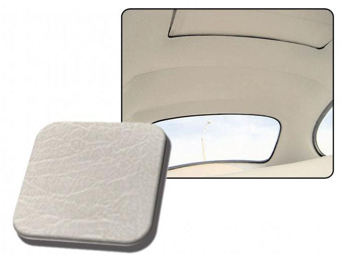 VW Kever | TMI Hemel glad vinyl, met schuifdak, deluxe, gebroken wit | Kever 08/72 en later sedan (3 baleinen)