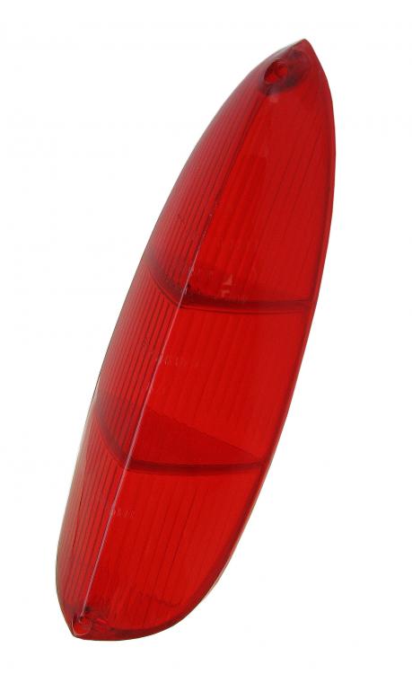 VW Type 3 | Cabochon de feu arrière Hella tout rouge (à l'unité) | Type 3 Ponton et Variant modèles d'export jusqu'à 07/69 (laag model) | 311945223A