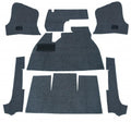 VW Kever | TMI Bouclé interieur tapijtset, gemeleerd grijs (7-delig) | Kever cabriolet LHD 08/59 - 07/70