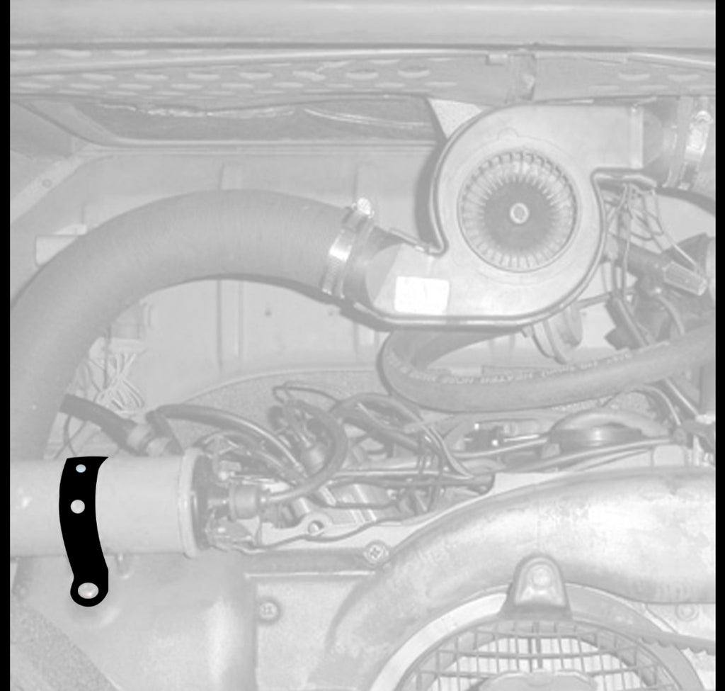 Klem bobine Type 4 – VW T2 Bus – OEM 021 905 119 – detail 2