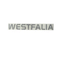 Autocollant 'WESTFALIA', argent, 45x6cm