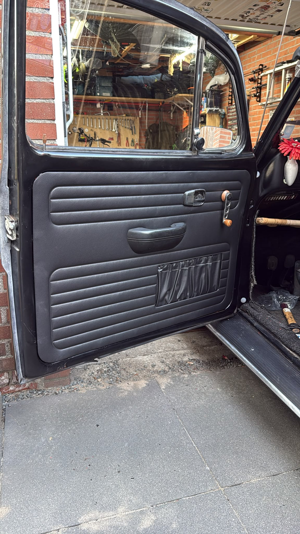 Panneaux porte noir