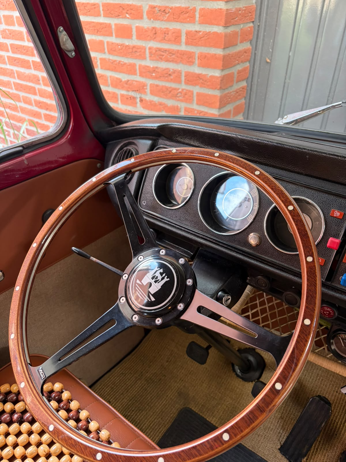 VW T2 Combi | Kit d'anneaux d'instruments en aluminium