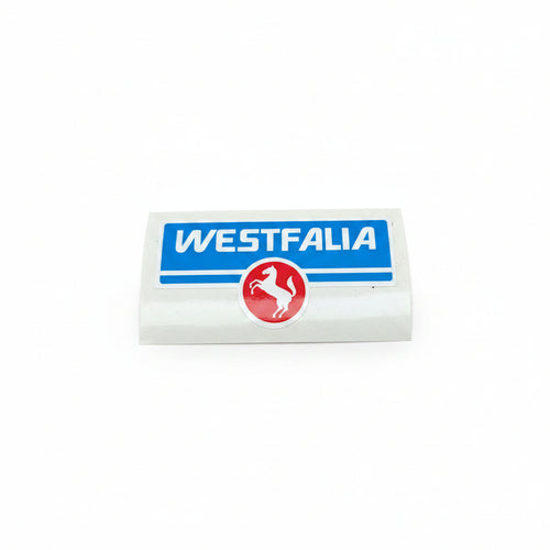 Sticker 'Westfalia' cheval, 10x5cm (logo antique)