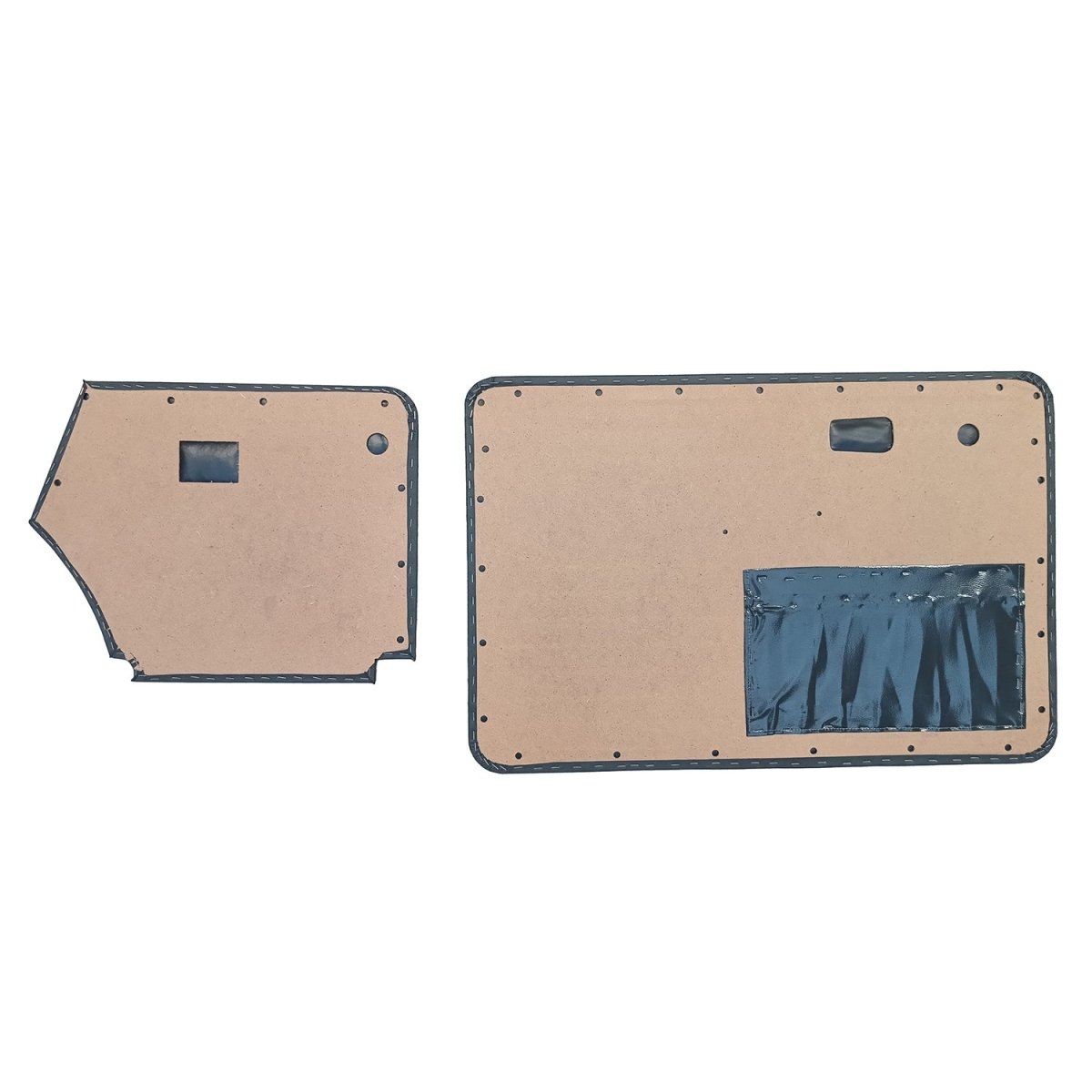 VW Kever | Deurpanelenset Cabrio, grijs 08/72 — VintageDub