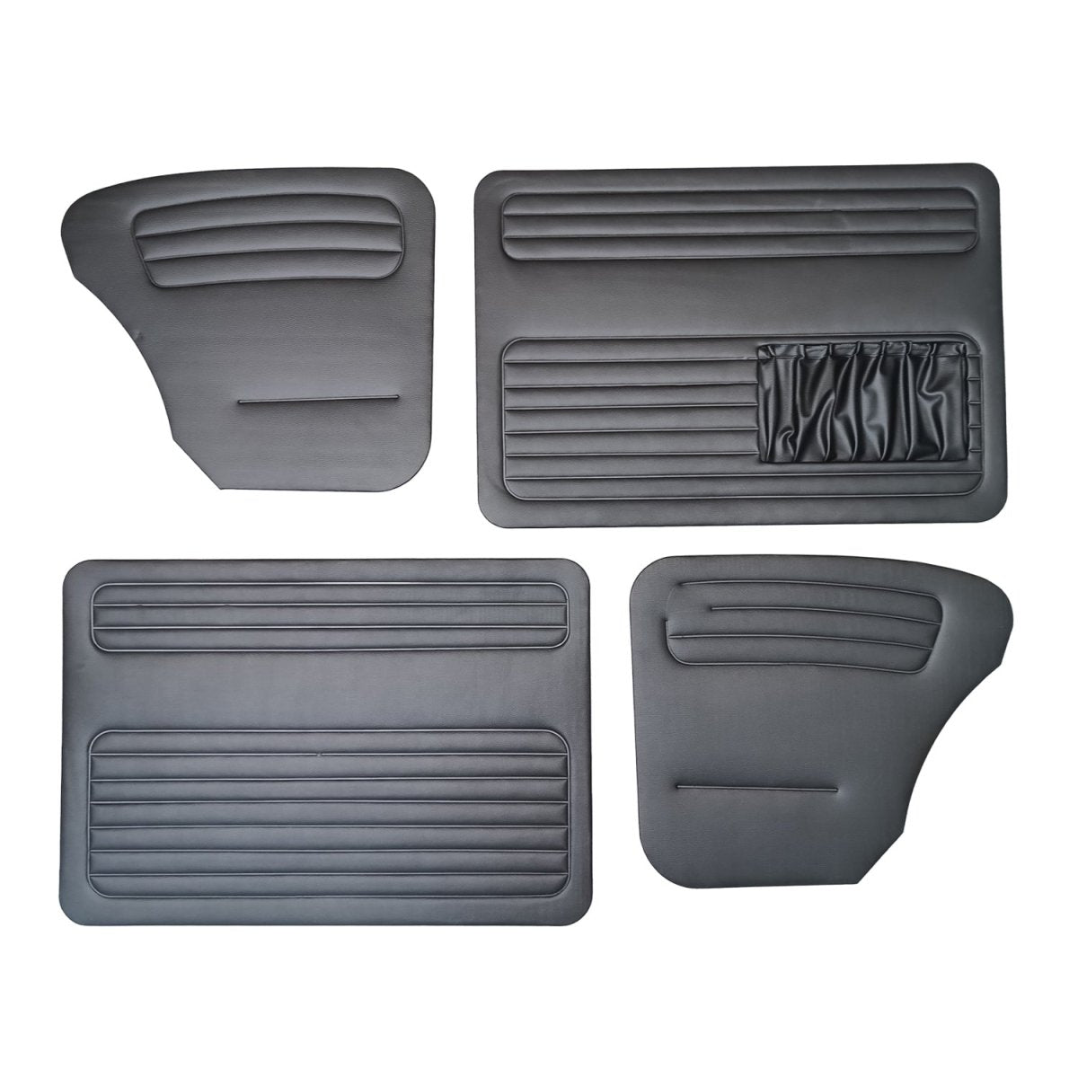 VW Kever | Deurpanelenset, zwart | 56-64 — VintageDub