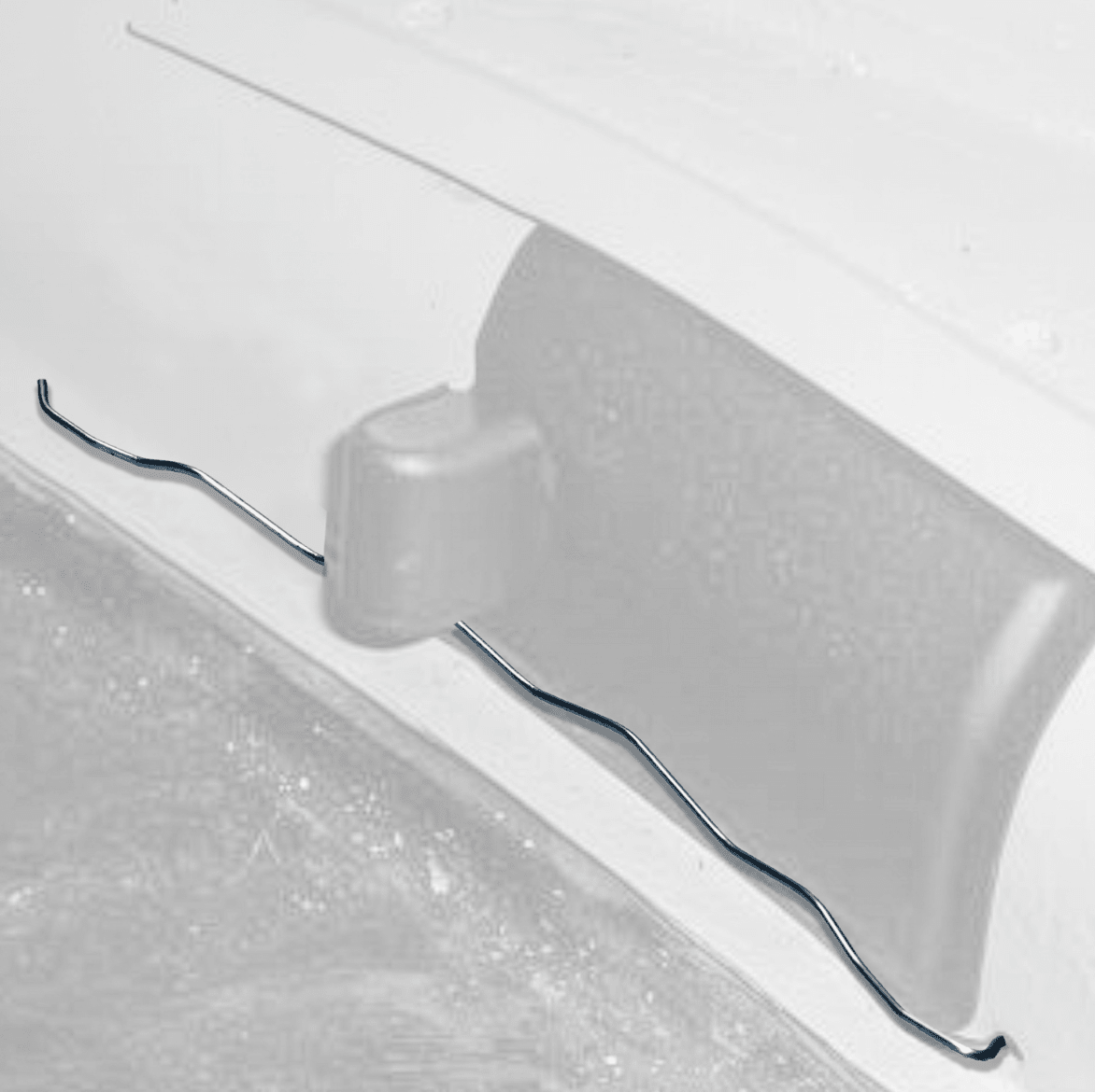 VW Kever | Veer voor schuif voetverwarming | 08/61-07/68 | 113 255 965 — VintageDub