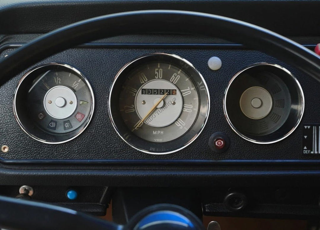 VW T2 Bus | Aluminium instrumentenringen set — VintageDub