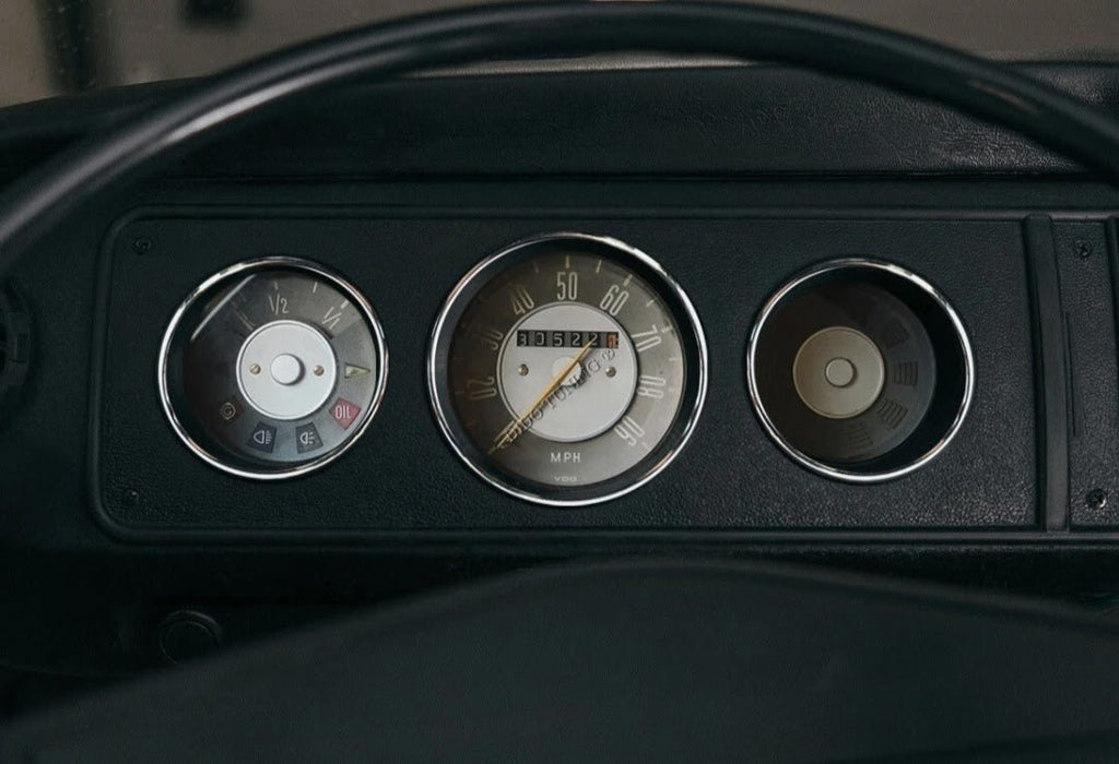 VW T2 Bus | Aluminium instrumentenringen set — VintageDub