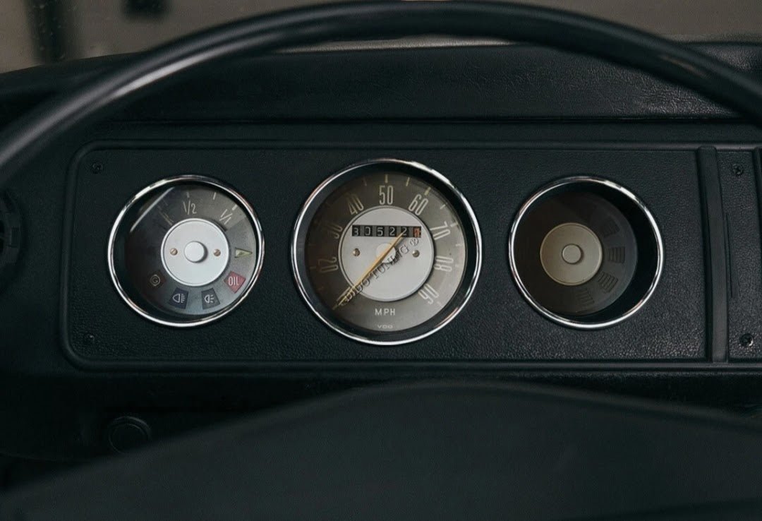 VW T2 Bus | Aluminium instrumentenringen set — VintageDub